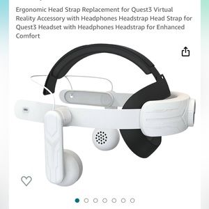 Adjustable headset for Meta Quest 3